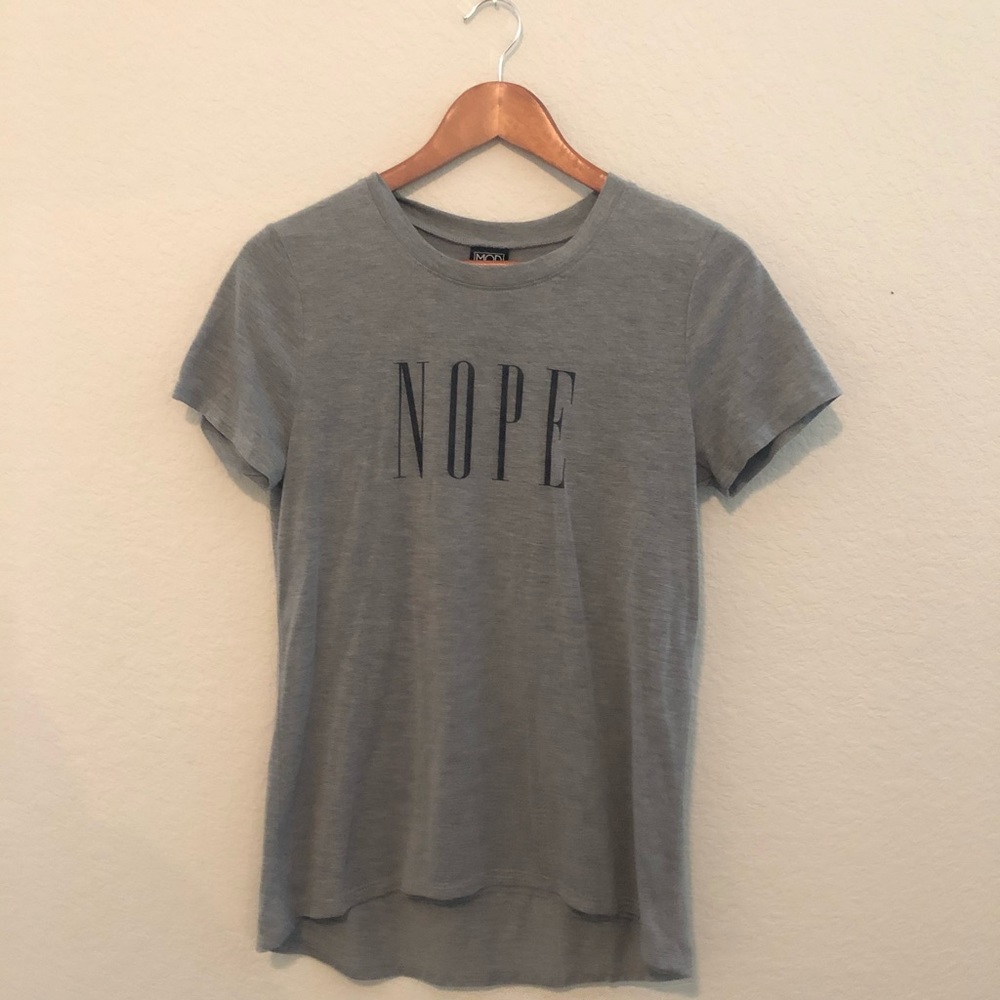 “NOPE” tee